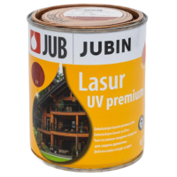 JUB Jubin Lasur UV Premium - Лазурь для древесины с воском 0,75 л №11 Белый JUB Jubin Lasur UV Premium - Лазурь для древесины с воском 0,75 л №11 Белый