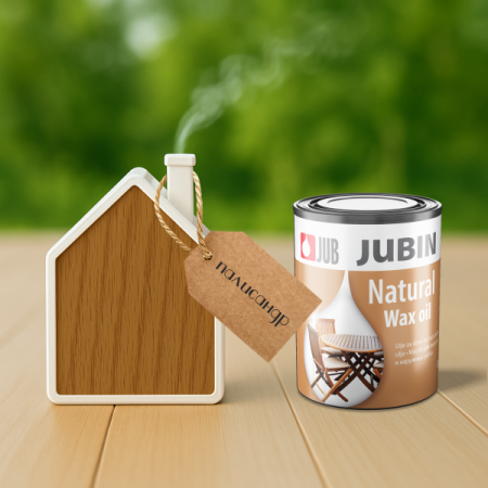 JUB Jubin Wax OIl – масло с воском для внутренних и наружных работ 0.75 л. 24 палисандр